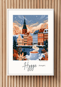 Hygge — Copenhagen Winter Evening  with city view