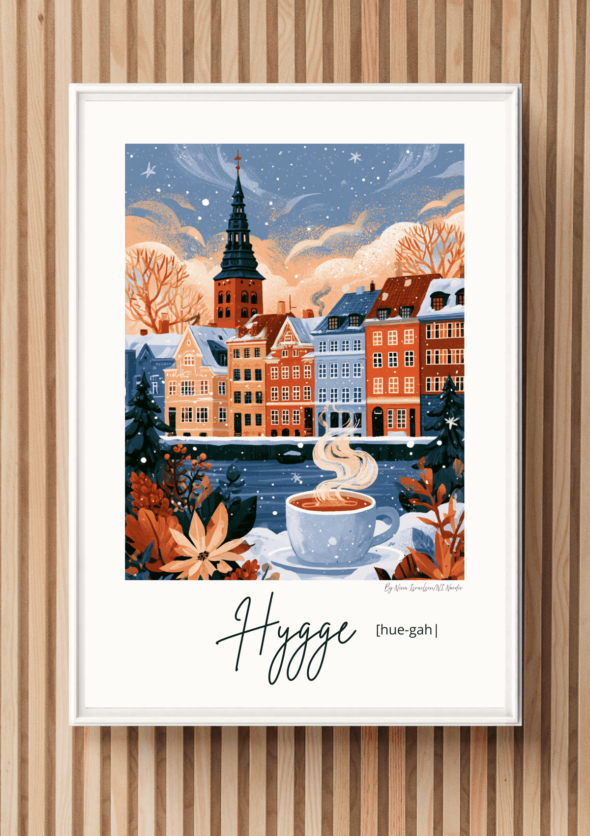 Hygge — Copenhagen Winter Evening  with city view